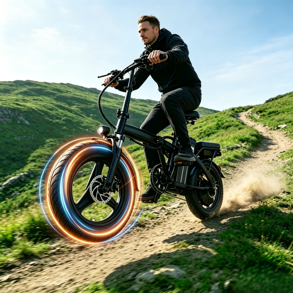 VersaTerk-DD1 Explosion-proof vacuum tire –10mm thickened puncture-resistant layer to deal with gravel roads